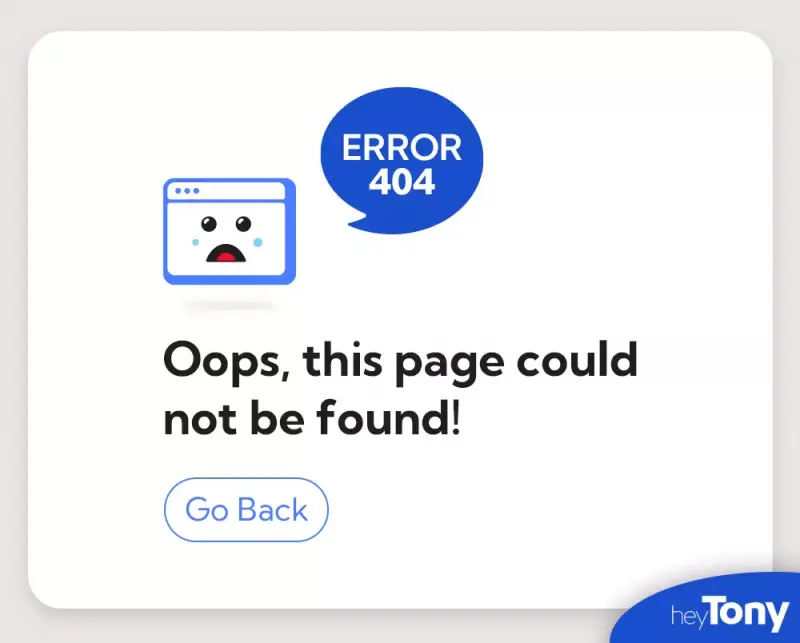 error 404 sample page