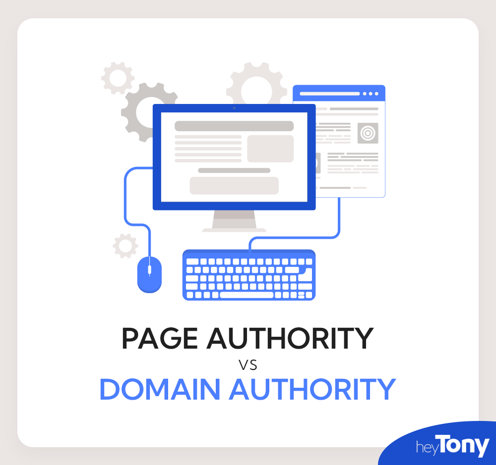 What is Page Authority vs Domain Authority Graphic