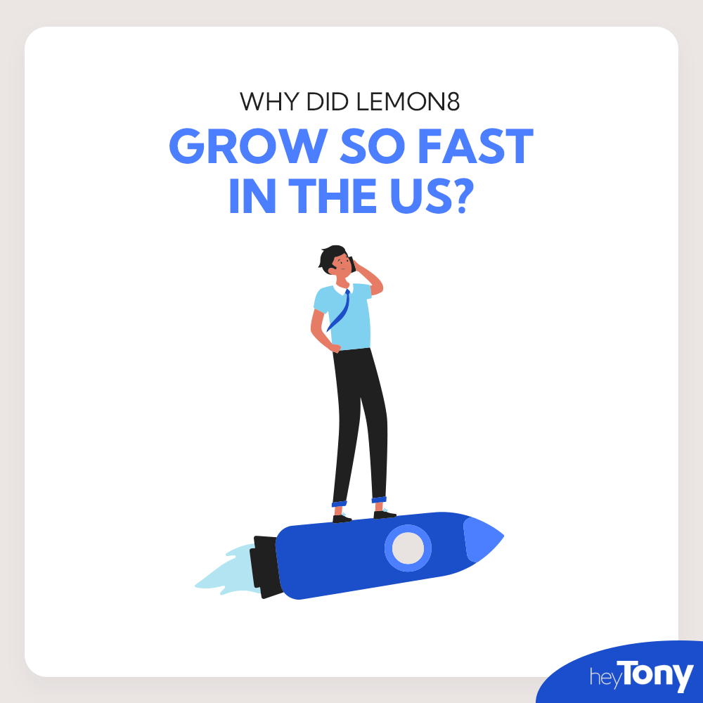 Vector character standing on a blue rocket.