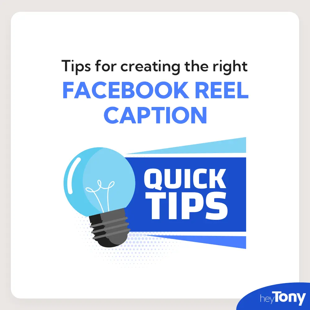 Vector image of a light blue lightbulb that has a quick tips message next to it.
