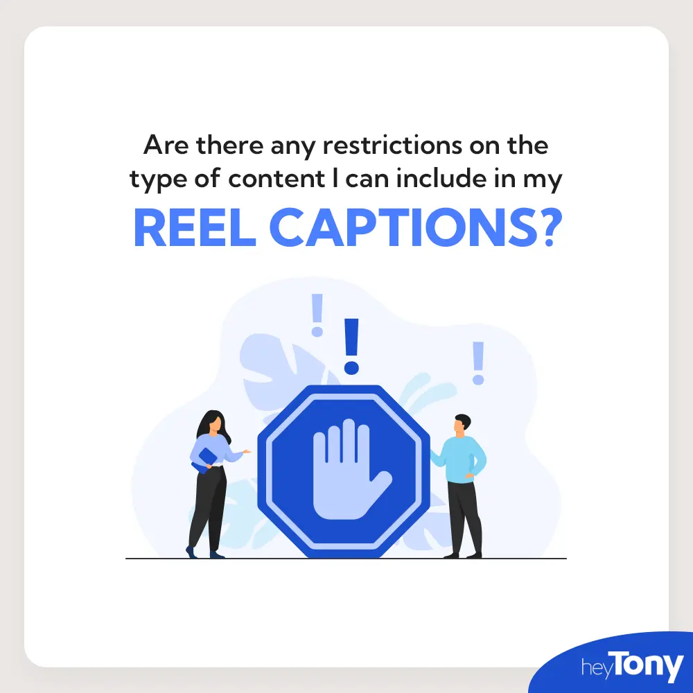 Two vector characters standing next to a blue stop sign.